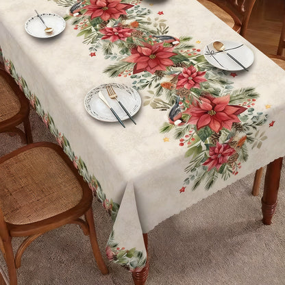 ✨Christmas Special 50% OFF!!🎁Stylish Christmas Printed Tablecloth🔥